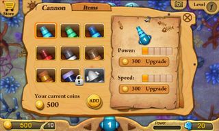 Fishing Diary Cannon Upgrades
