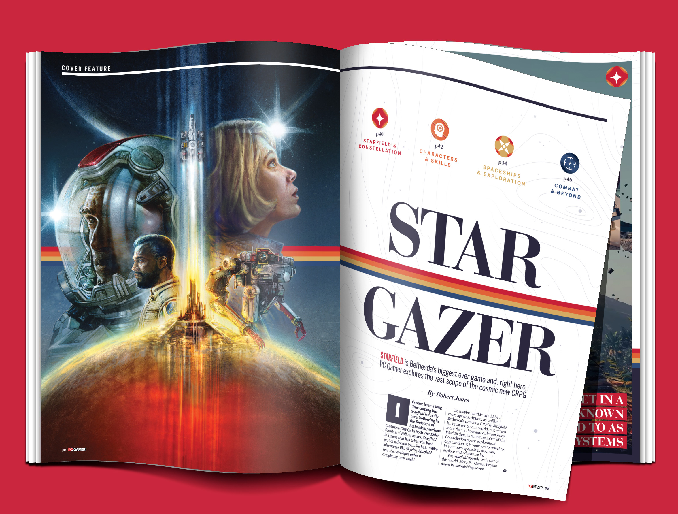 PC Gamer magazine Starfield