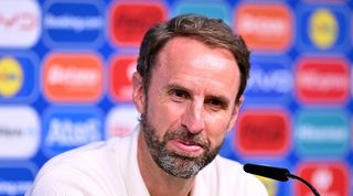 England manager Gareth Southgate speaks to the press after his side's Euro 2024 semi-final win over the Netherlands.