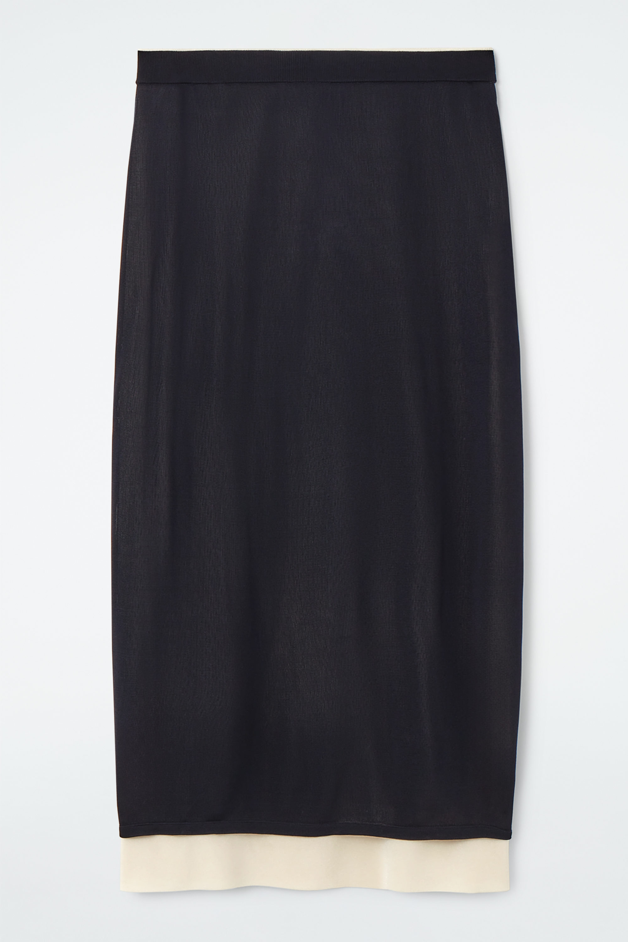 Layered Knitted Skirt