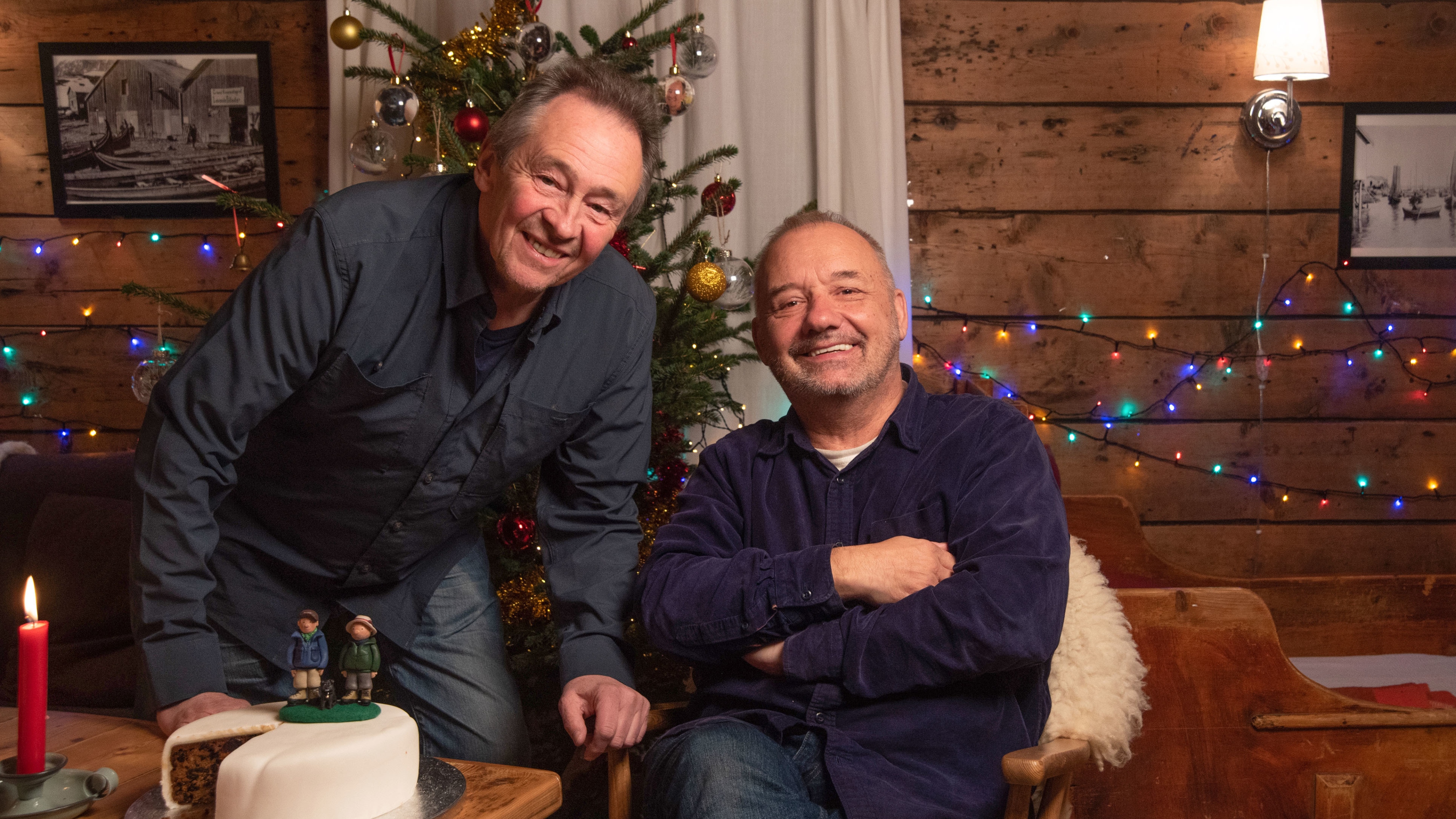 Bob Mortimer and Paul Whitehouse in Gone Christmas Fishing