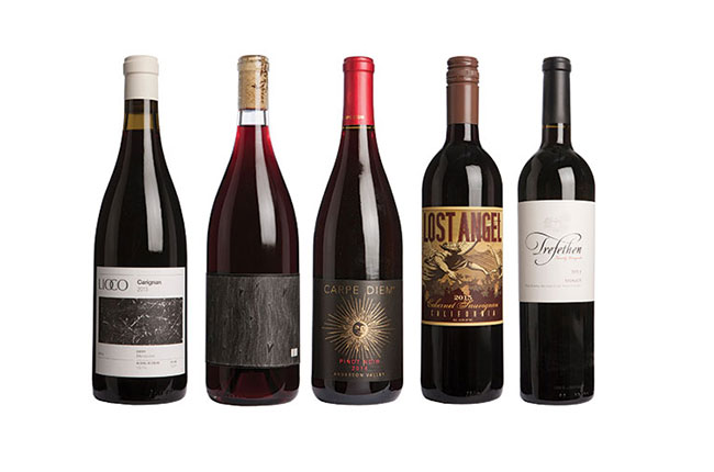 value California red wines