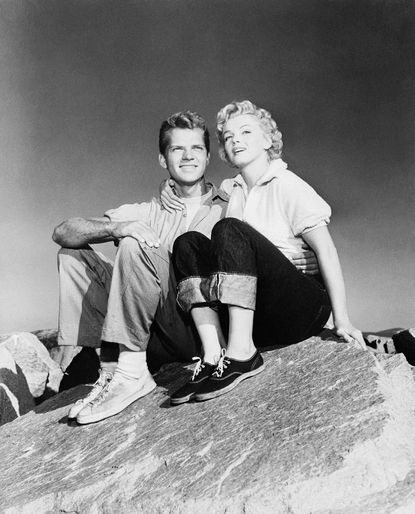 Marilyn Monroe and Keith Andes, 1952
