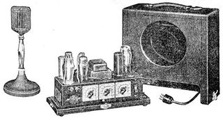 Outdoor Speakers 1939: 6-Watt Portable Sound System