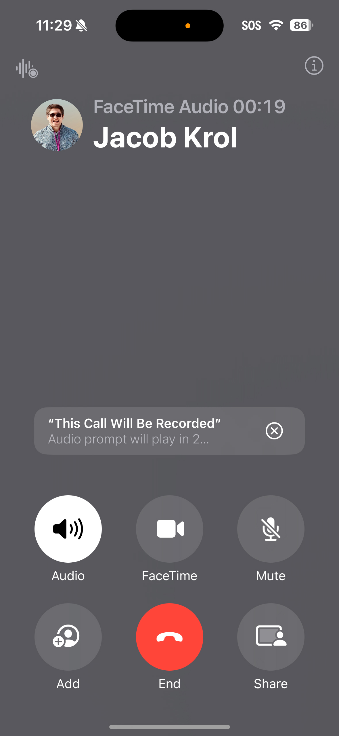 iOS 18 1 hands on call