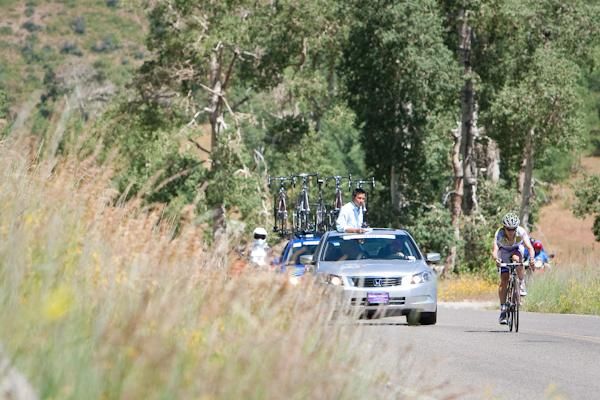 Darren Lill (Team Type 1) nearing his stage win.