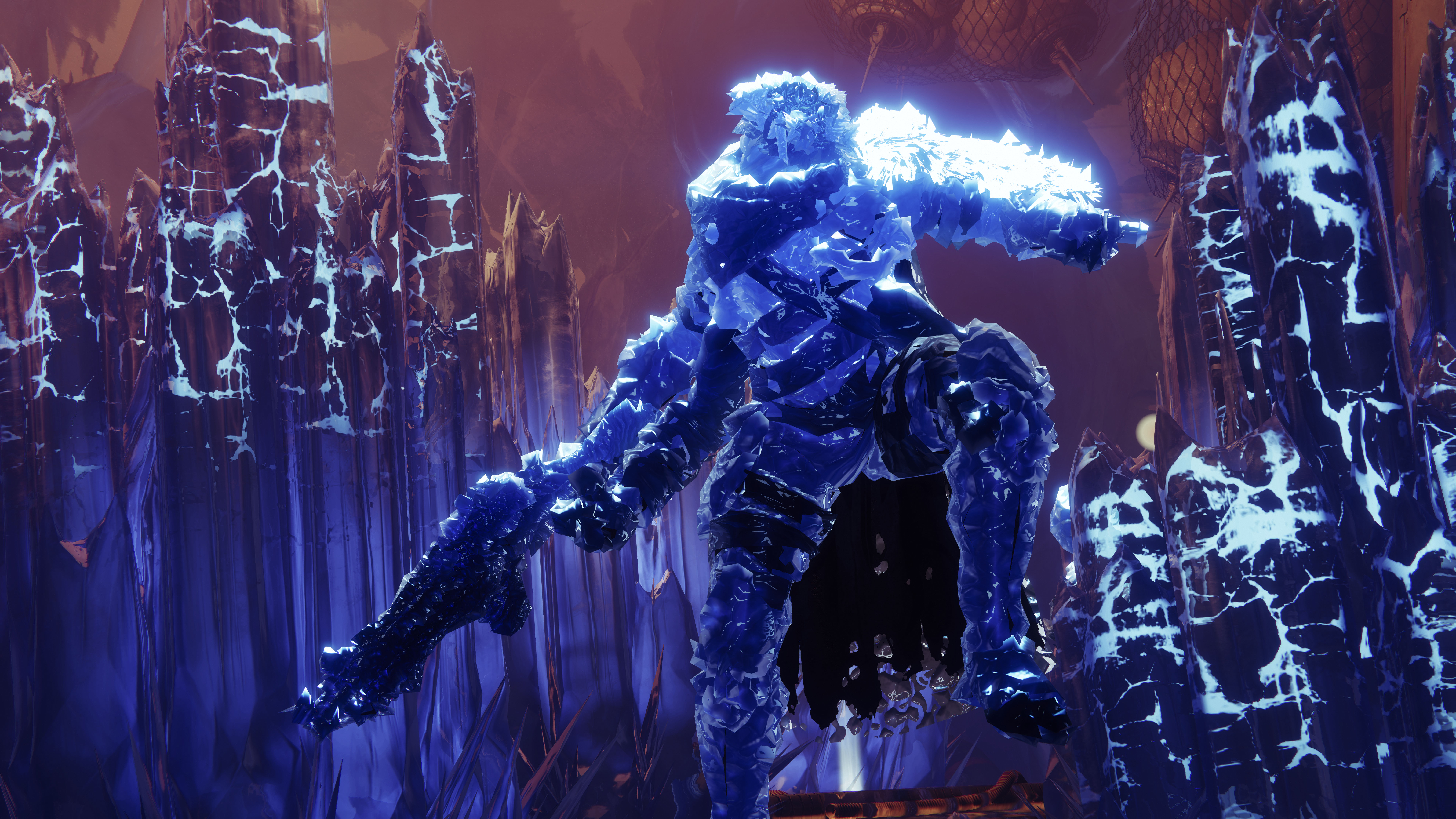A frozen Fallen in Destiny 2: Beyond Light