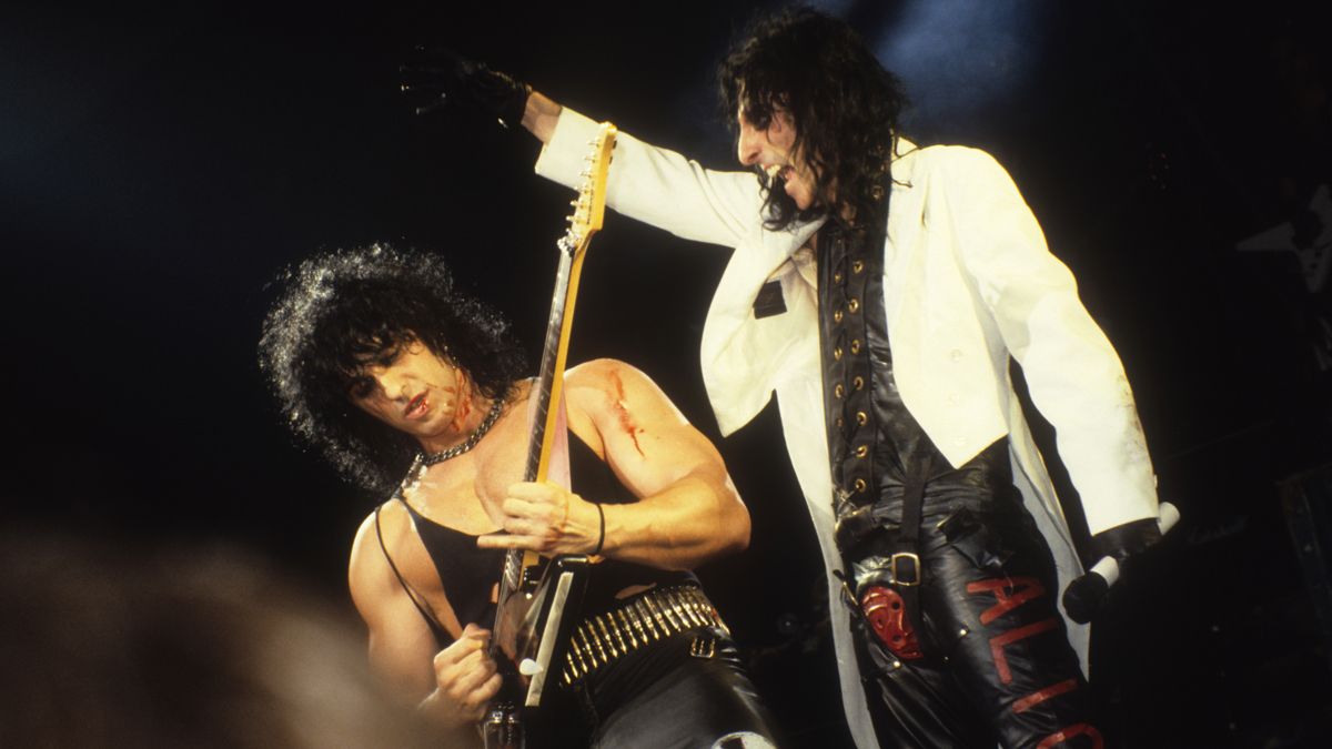 Kane Roberts and Alice Cooper