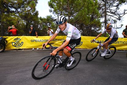 Juan Ayuso at the 2022 Vuelta a España