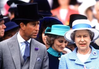 Prince Charles and Queen in 1992