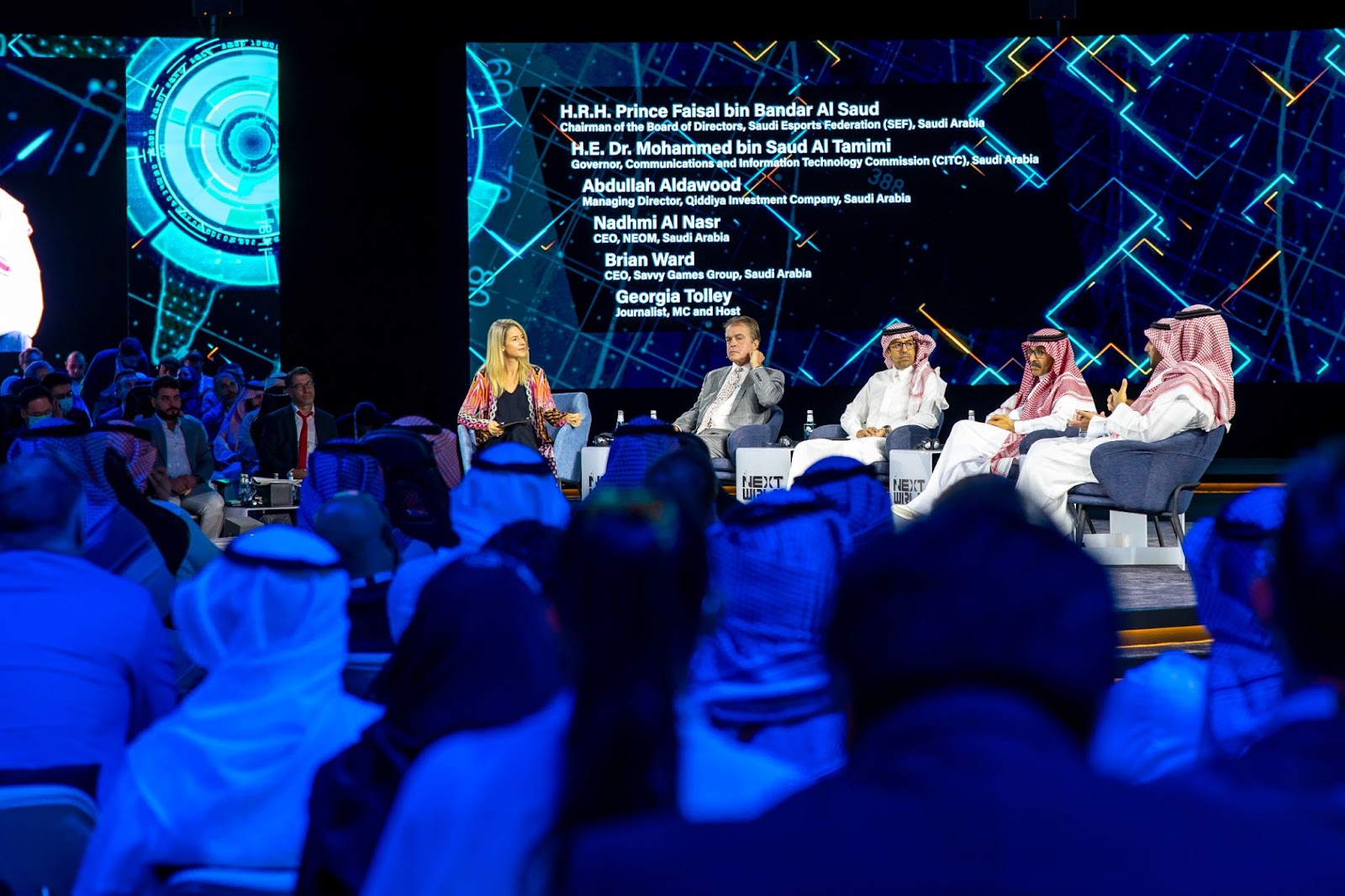 Next World Forum panel discussion