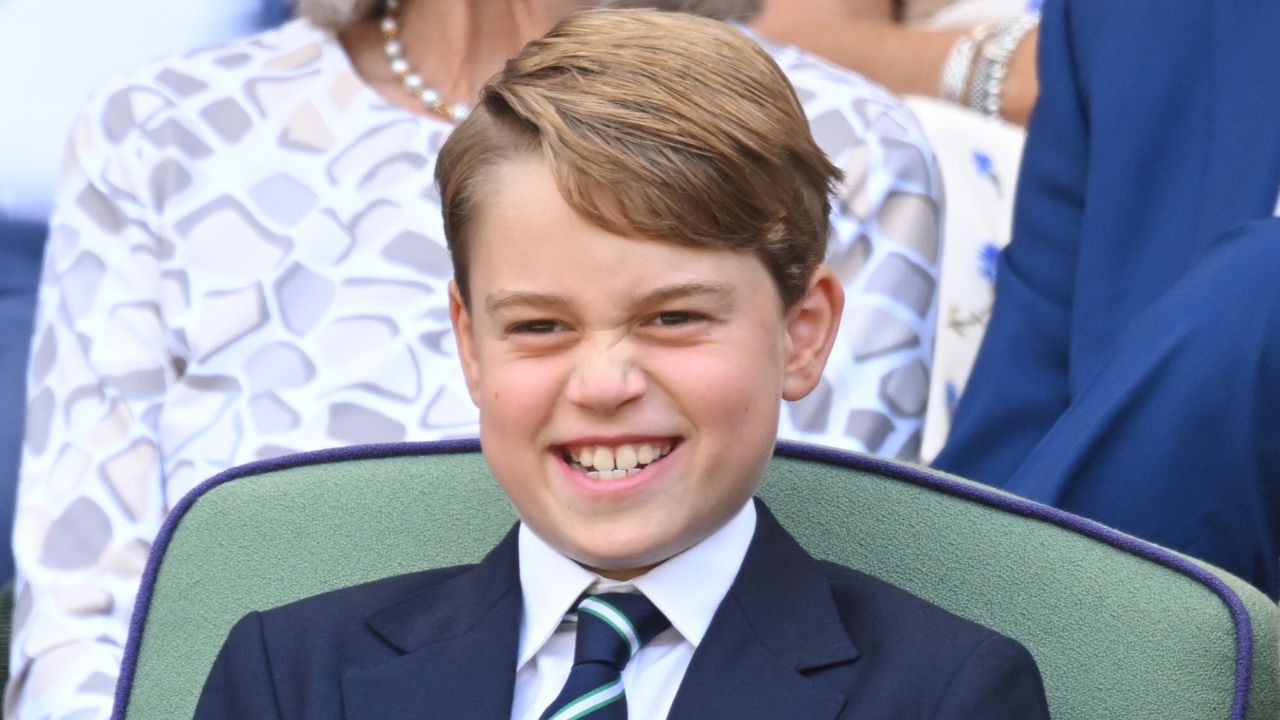 rince George of Cambridge attends The Wimbledon Men&#039;s Singles Final 