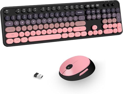 Youker Wireless Keyboard and Mouse Combo