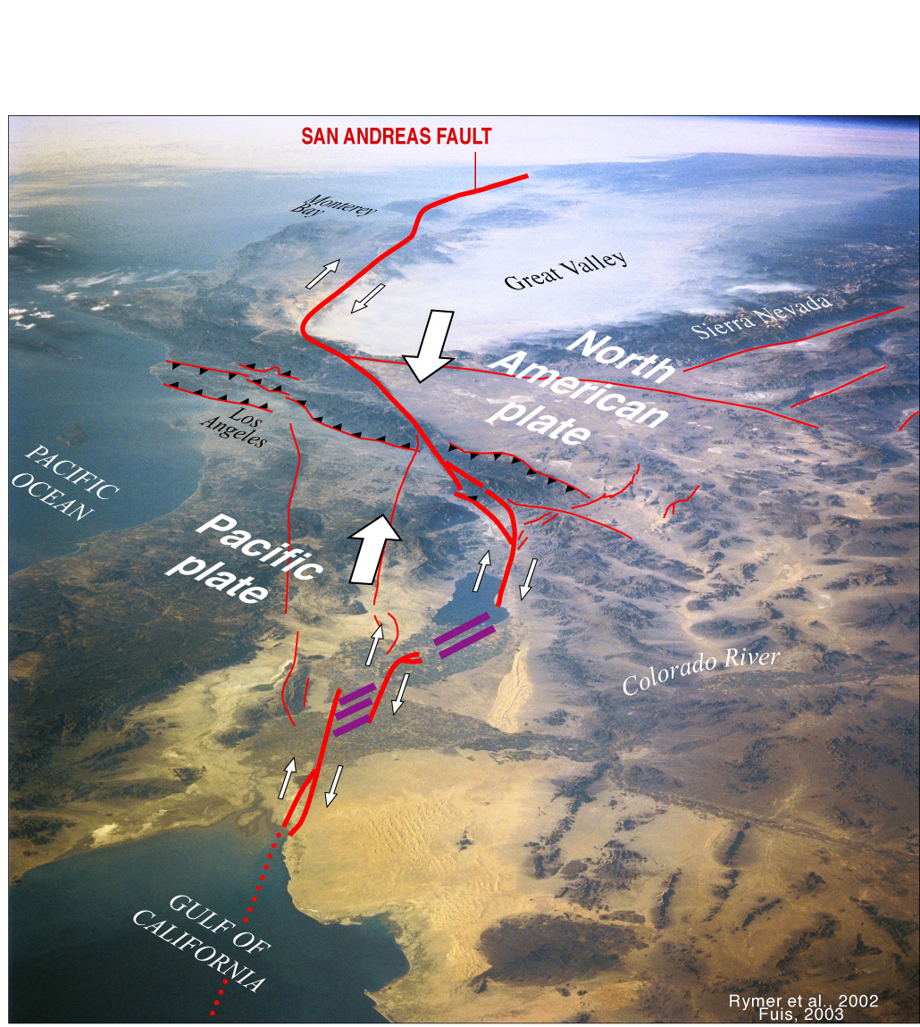 San Andreas Fault May Look Like a Propeller, Scientists Find Live Science