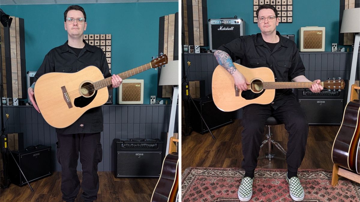 Best acoustic guitars for beginners: Fender CD-60S