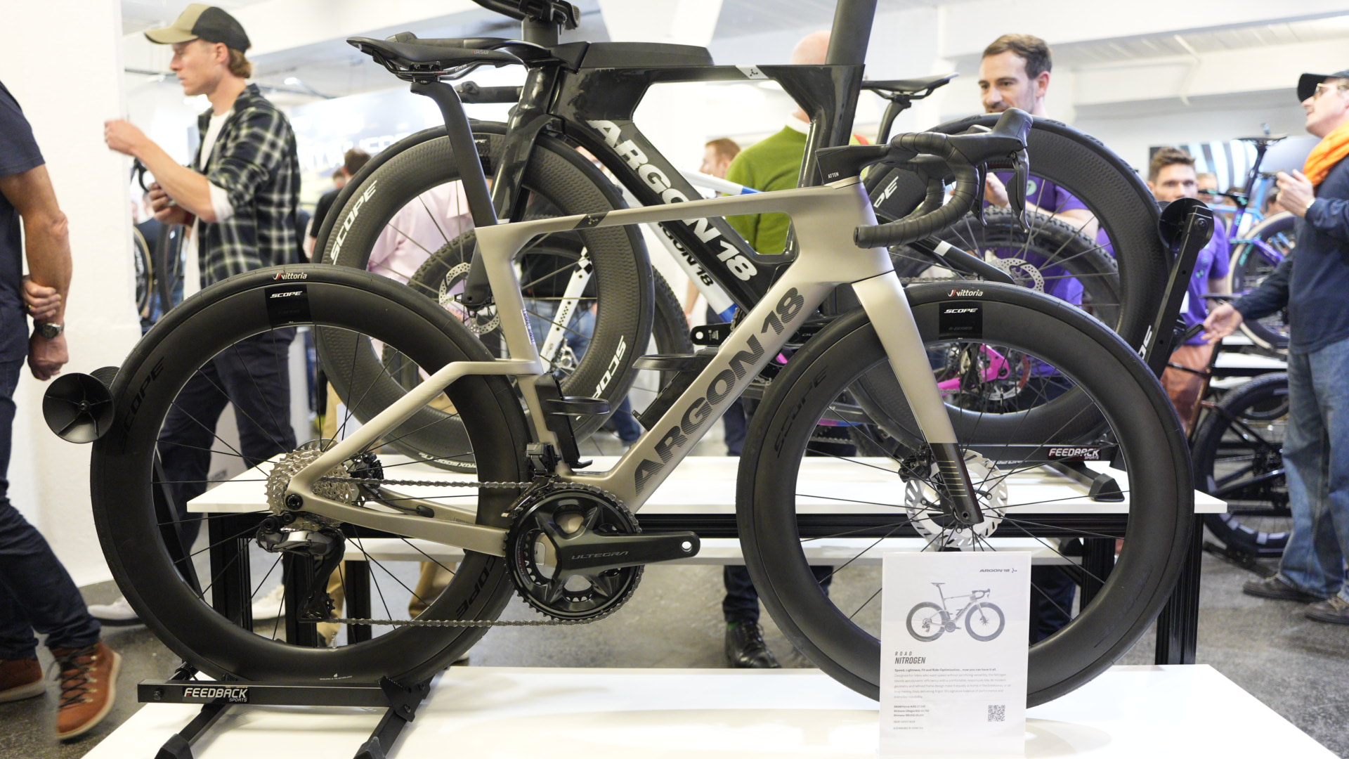 close up details of expensive bikes