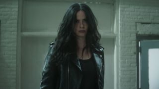 Jessica Jones (Krysten Ritter) looks ahead on Daredevil: Born Again.