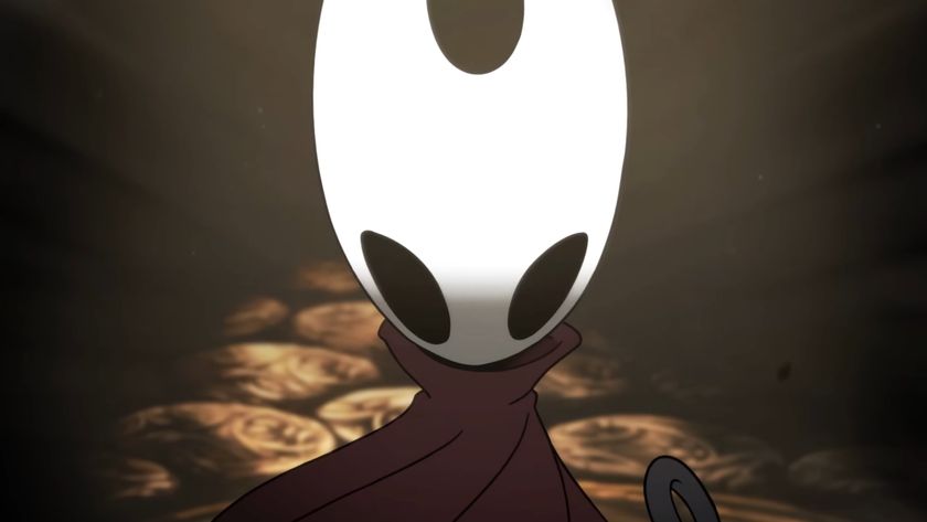 A closeup of Hornet from Silksong&#039;s release date trailer. 