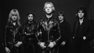Judas Priest in 1980 - studio portrait