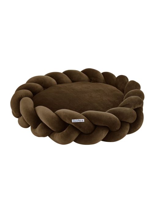 Ivy 27'' Dog Bed In Brown