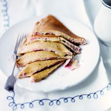 Ham And Cheese Pancakes