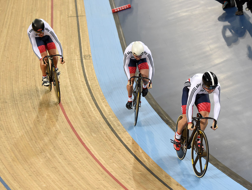 Britain's Team Sprint trio get GB track team off the mark in Rio ...