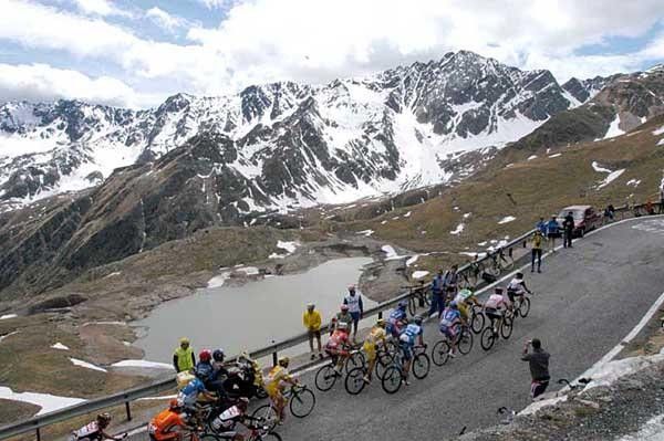 For most riders today's stage was a chance to take in the amazing scenery - for yet another day!