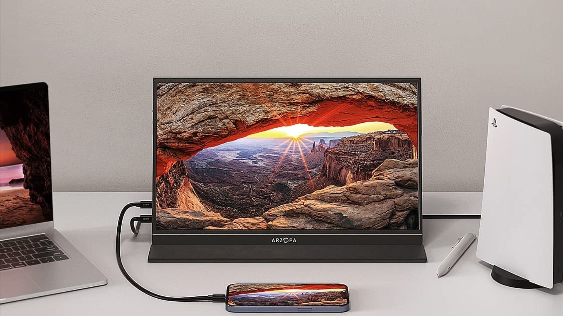 15.6 Inch IPS 2K 144Hz Touch Portable Monitor With USB C/ HDMI