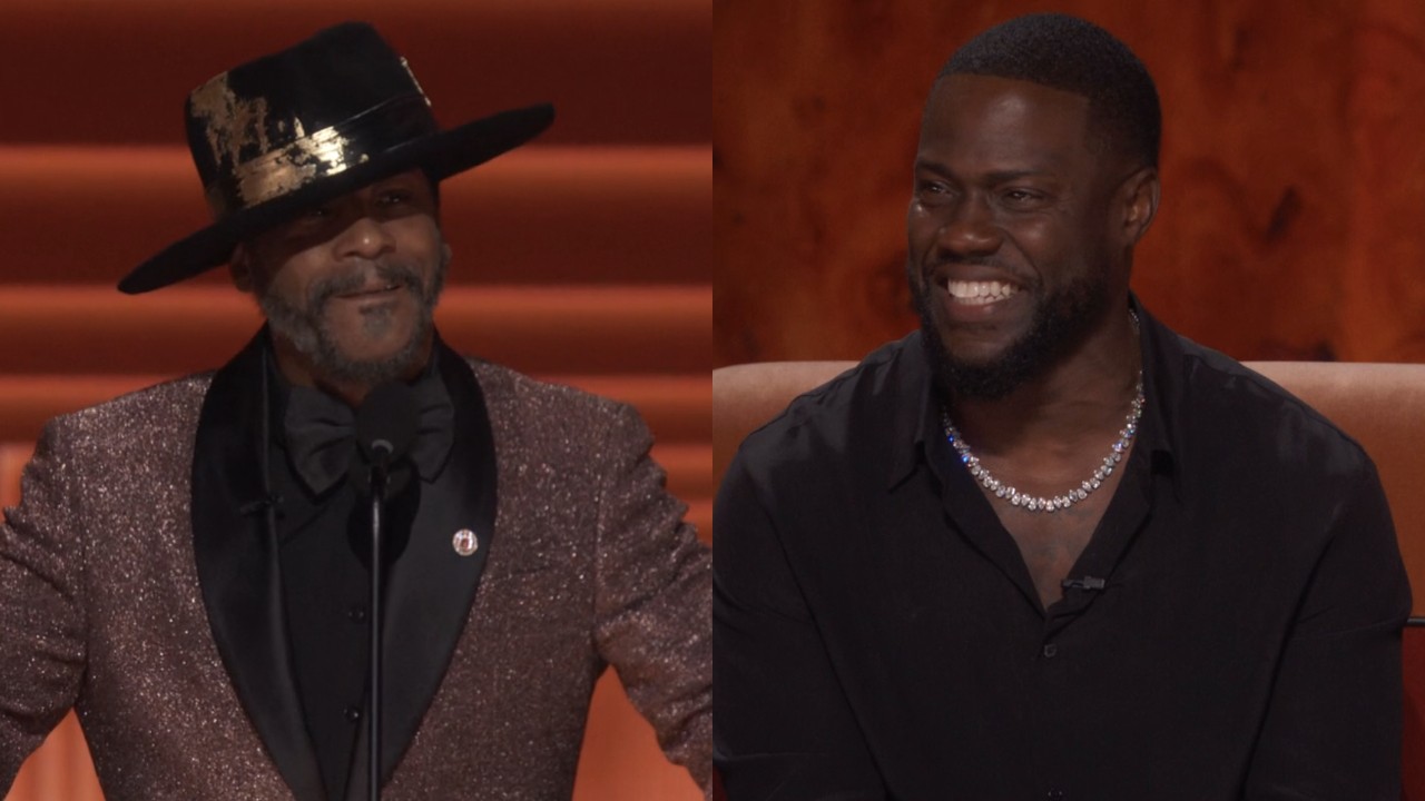 Katt Williams and Kevin Hart appear on Netflix's The Roast of Kevin Hart.