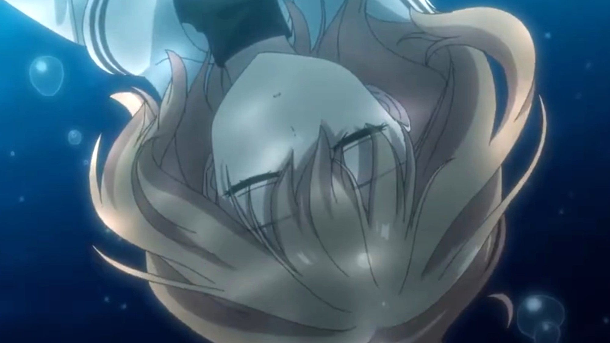 Hinako Yaotose underwater in This Monster Wants to Eat Me