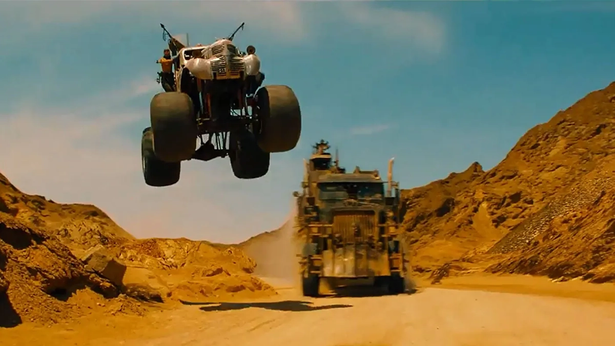 A scene from Mad Max: Fury Road