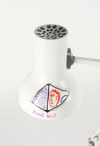 Sir Terence Conran's lamp features a playful doodle
