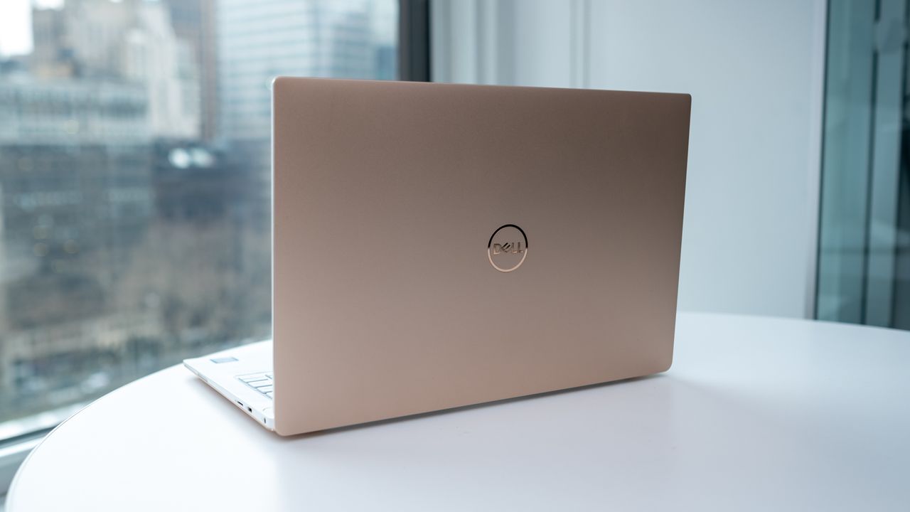 The Dell XPS 13 also has the same anodized aluminum screen lid.