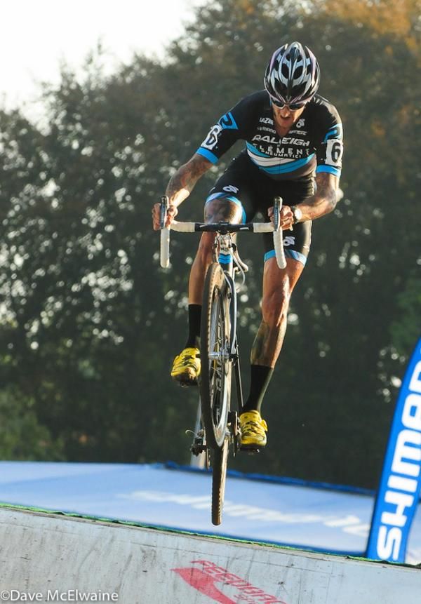 Ben Berden (Raleigh Clement) launches off the flyover
