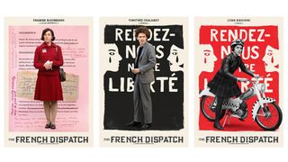 The French Dispatch posters