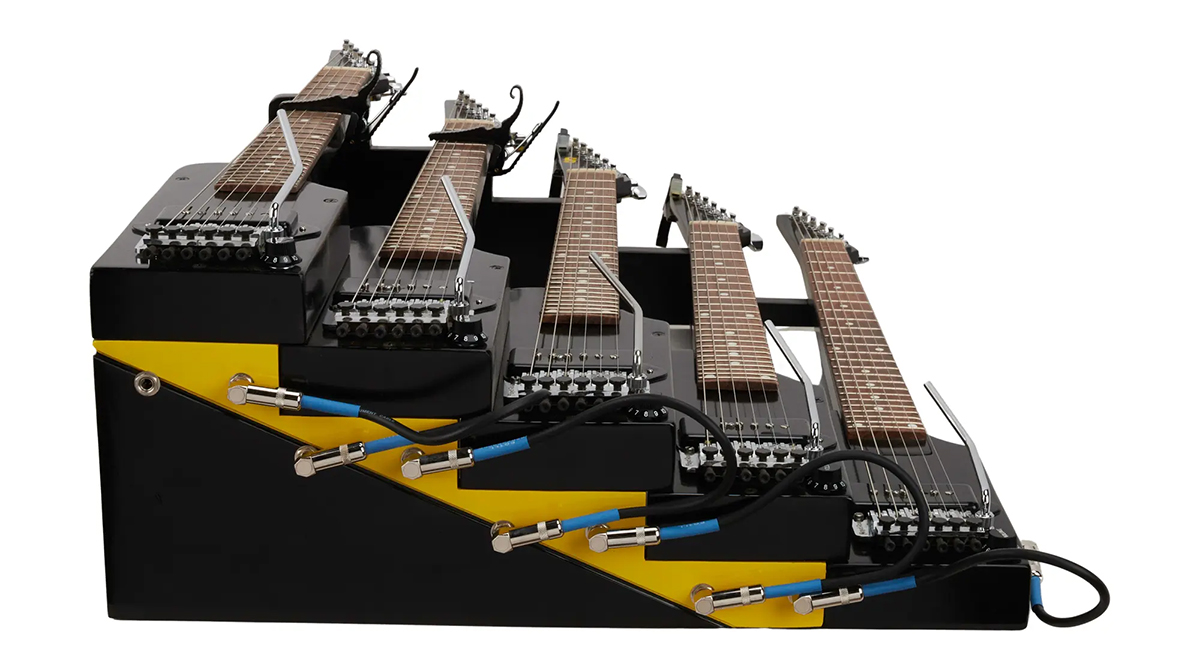 Danny Ferrington Custom Five Neck Console Guitar Designed and Studio Played By David Lynch