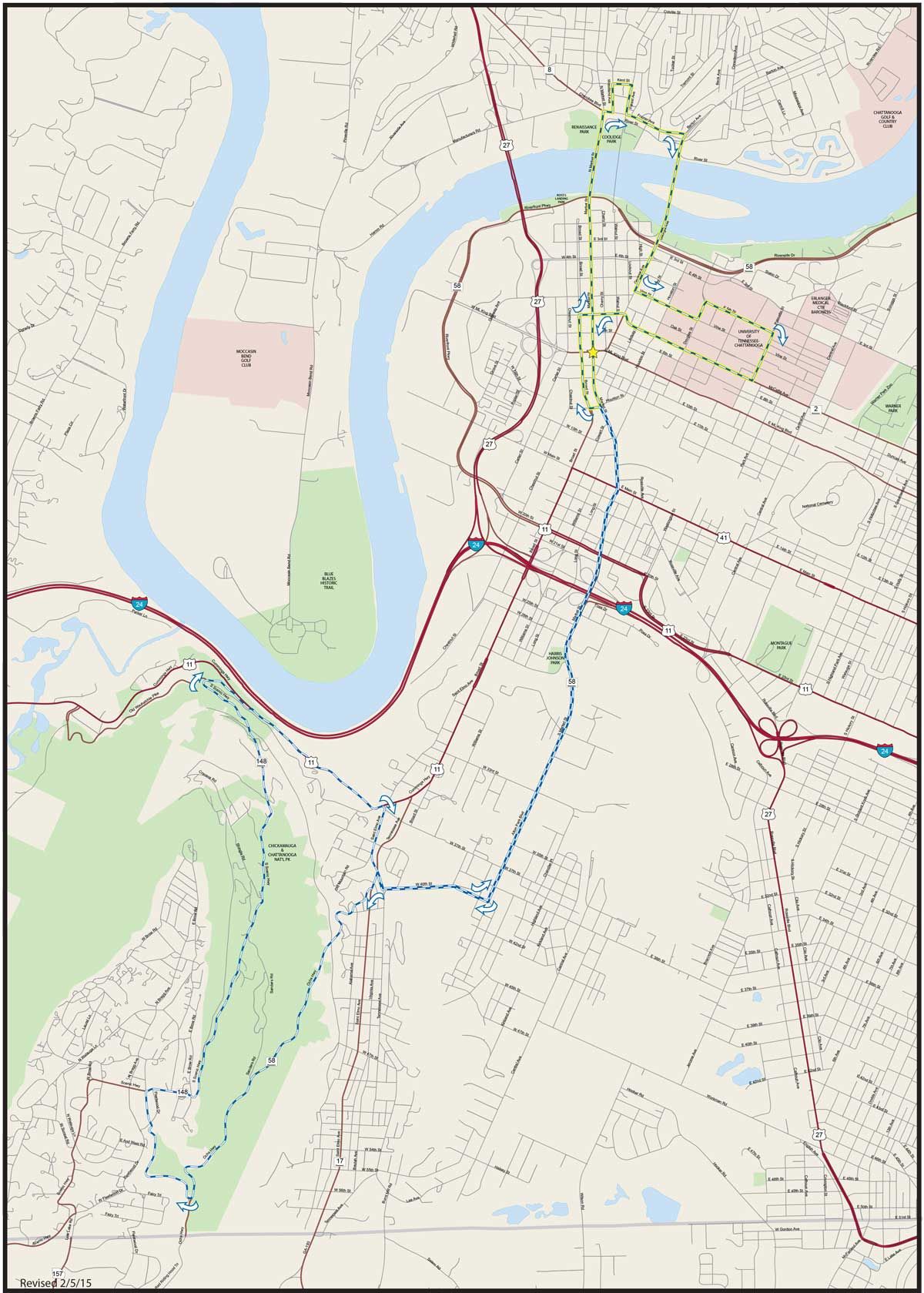 The 2015 USA Pro national championships road race course