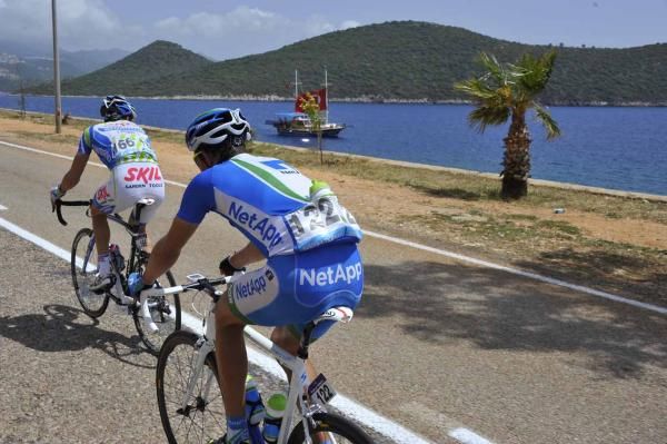 Jan Barta (NetApp) on stage 6 of the Tour of Turkey.