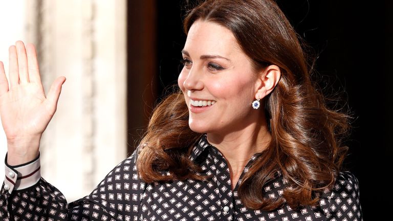 Kate Middleton duchess catherine waves