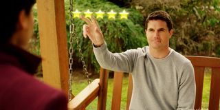 No extravagant sets here, instead a straightforward premise, with some, simple well-placed VFX, make