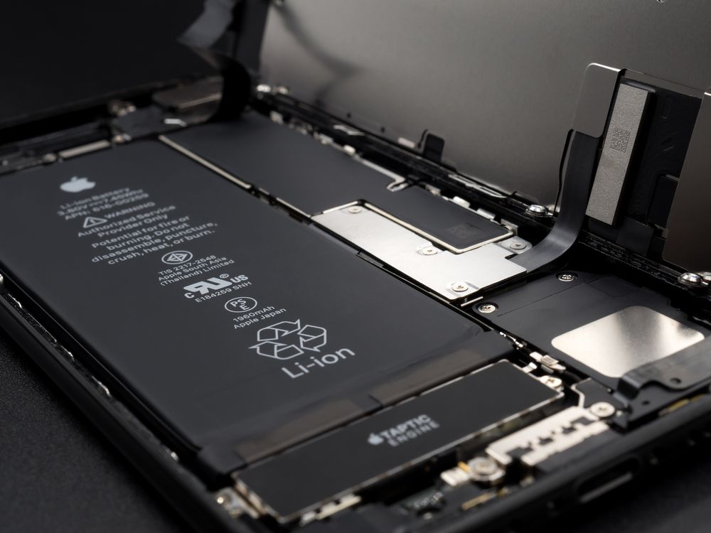 Inside an iPhone