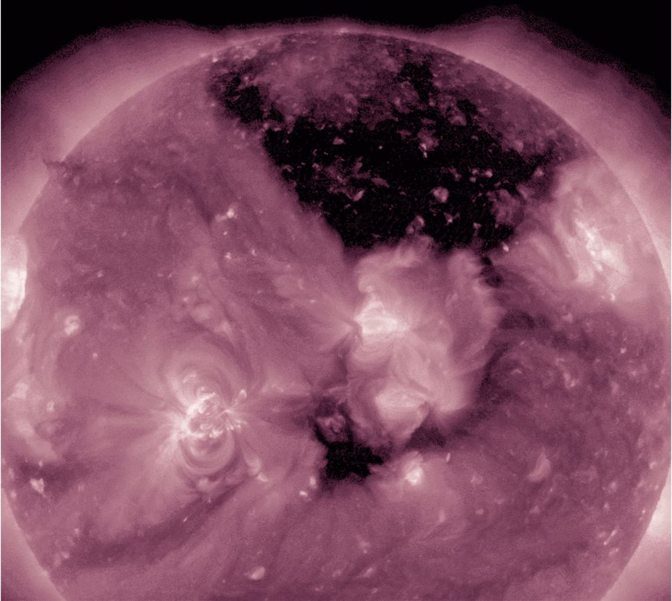 Newest 'Hole' in the Sun Is a Doozy Space