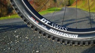 DT Swiss wheel and Maxxis Dissector tire