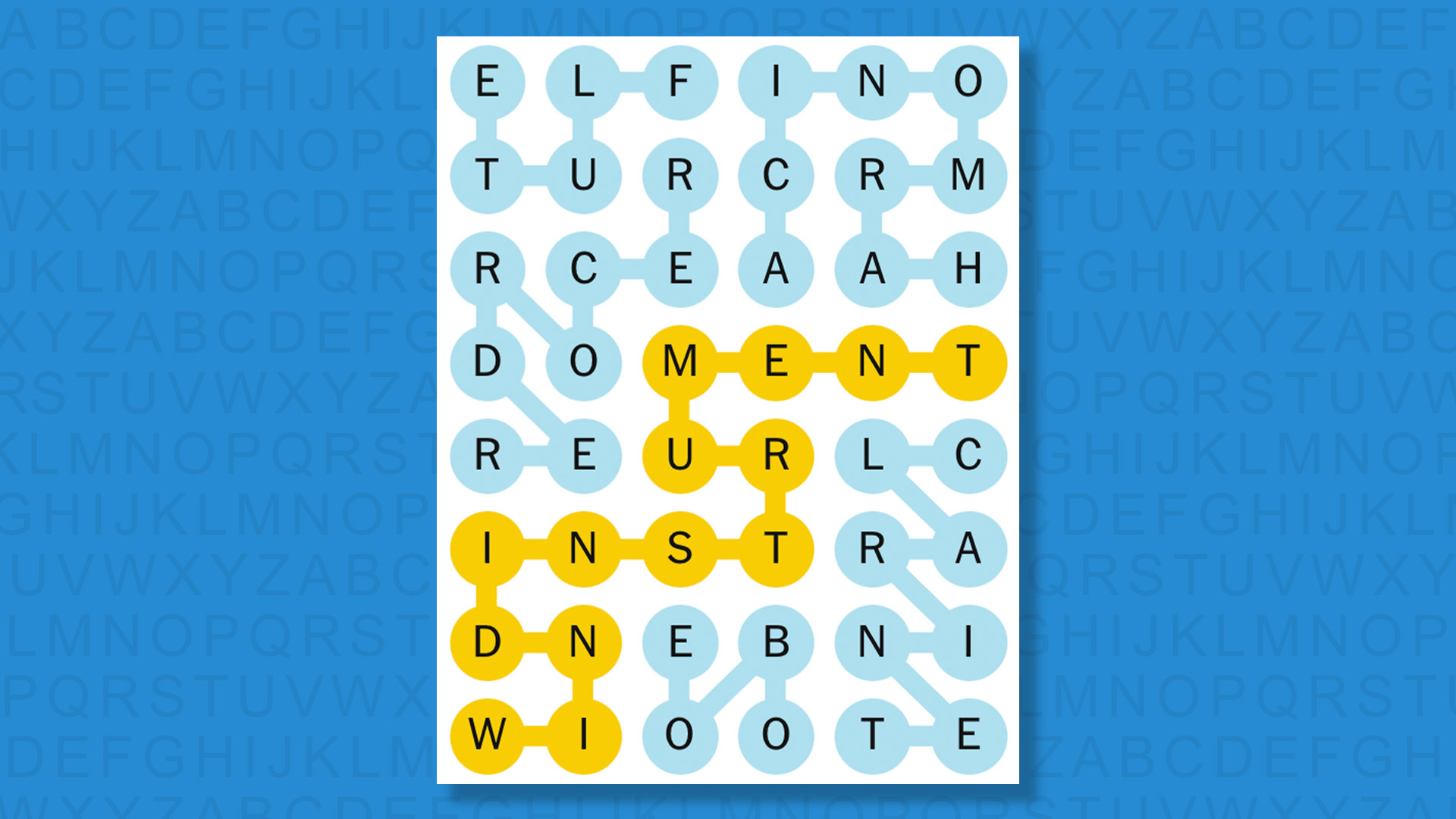 NYT Strands answers for game 753 on a blue background