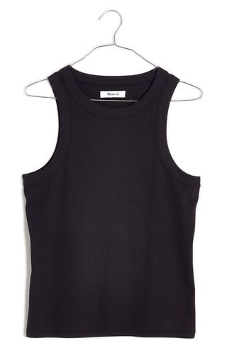 Supima® Cotton Rib Cutaway Tank