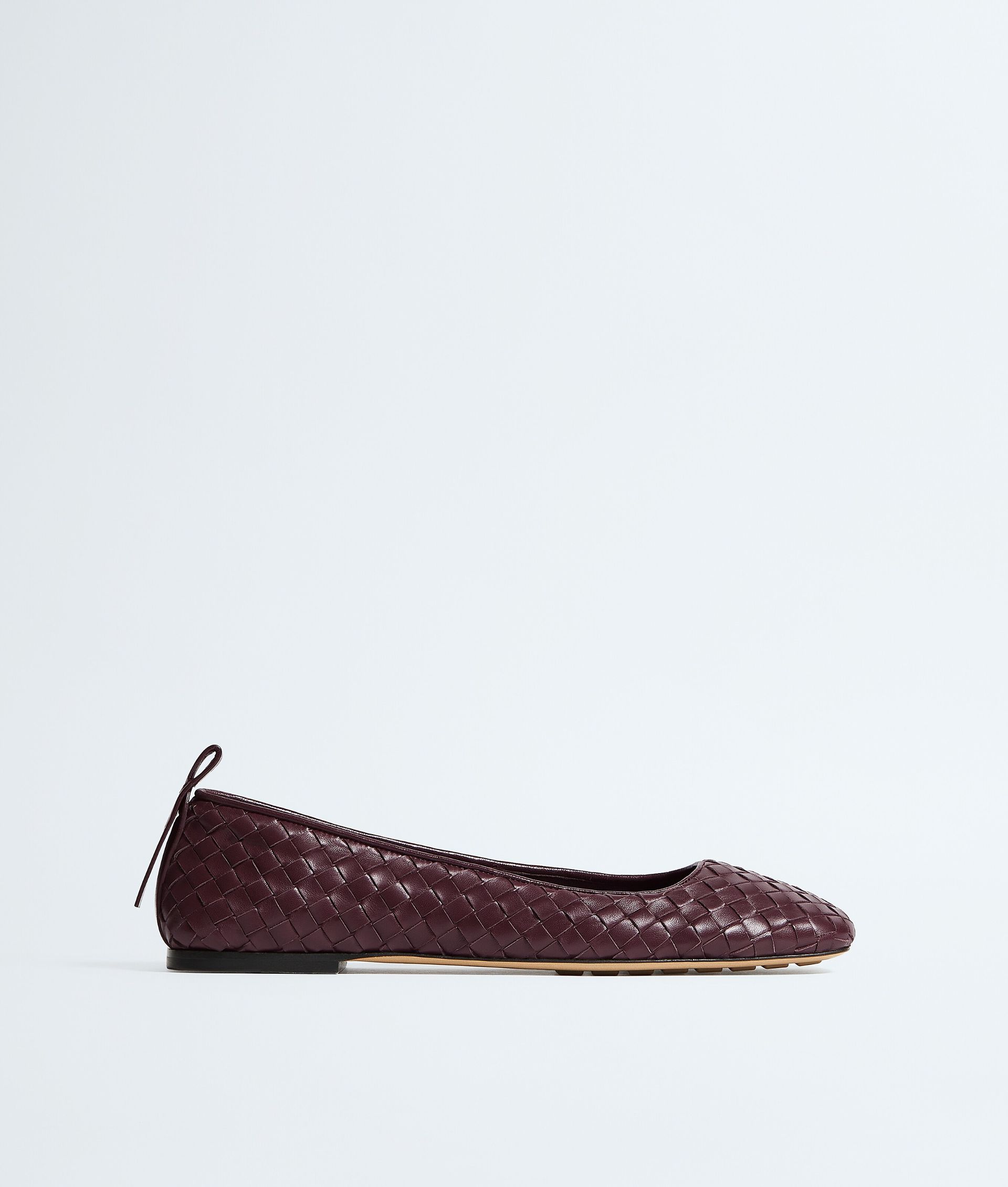 Women's Charlotte Ballerina in Deep Mahogany