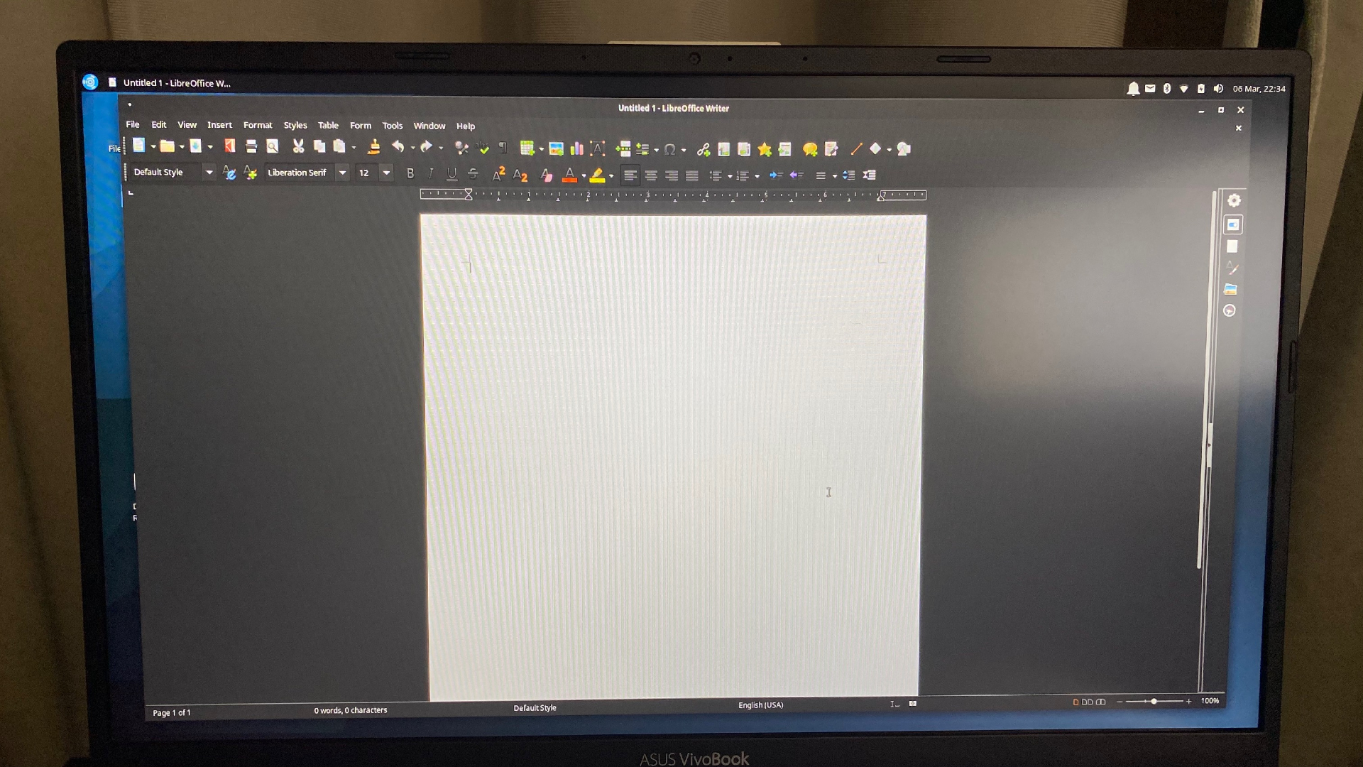 Libre Office on Ubuntu Studio