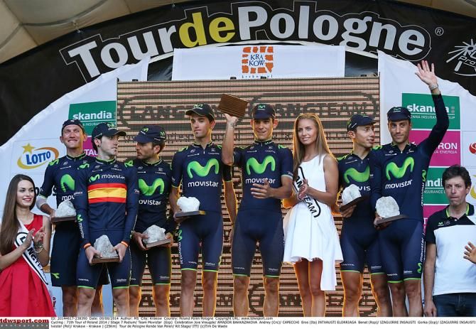 Movistar wins the team competition