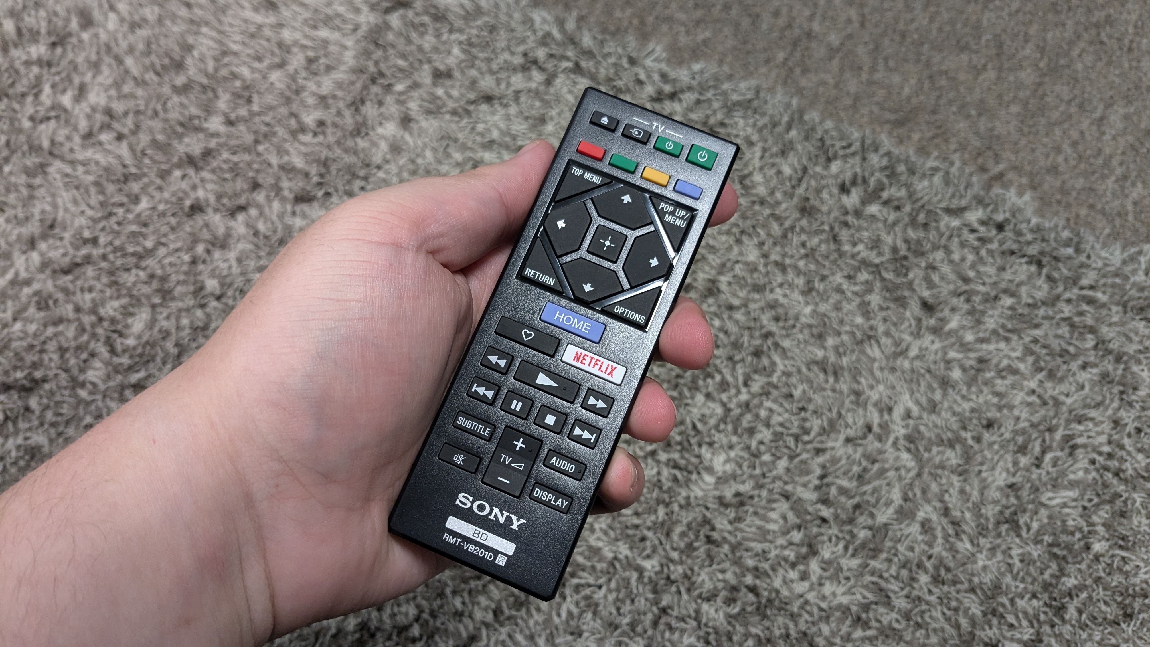 Sony UBP-X700 remote