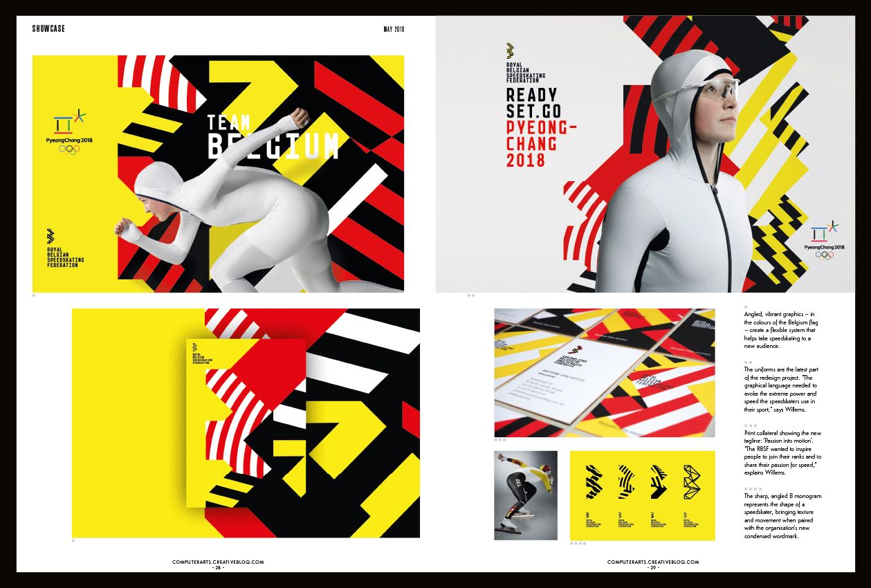 Going for gold - it's an Olympic identity in our showcase